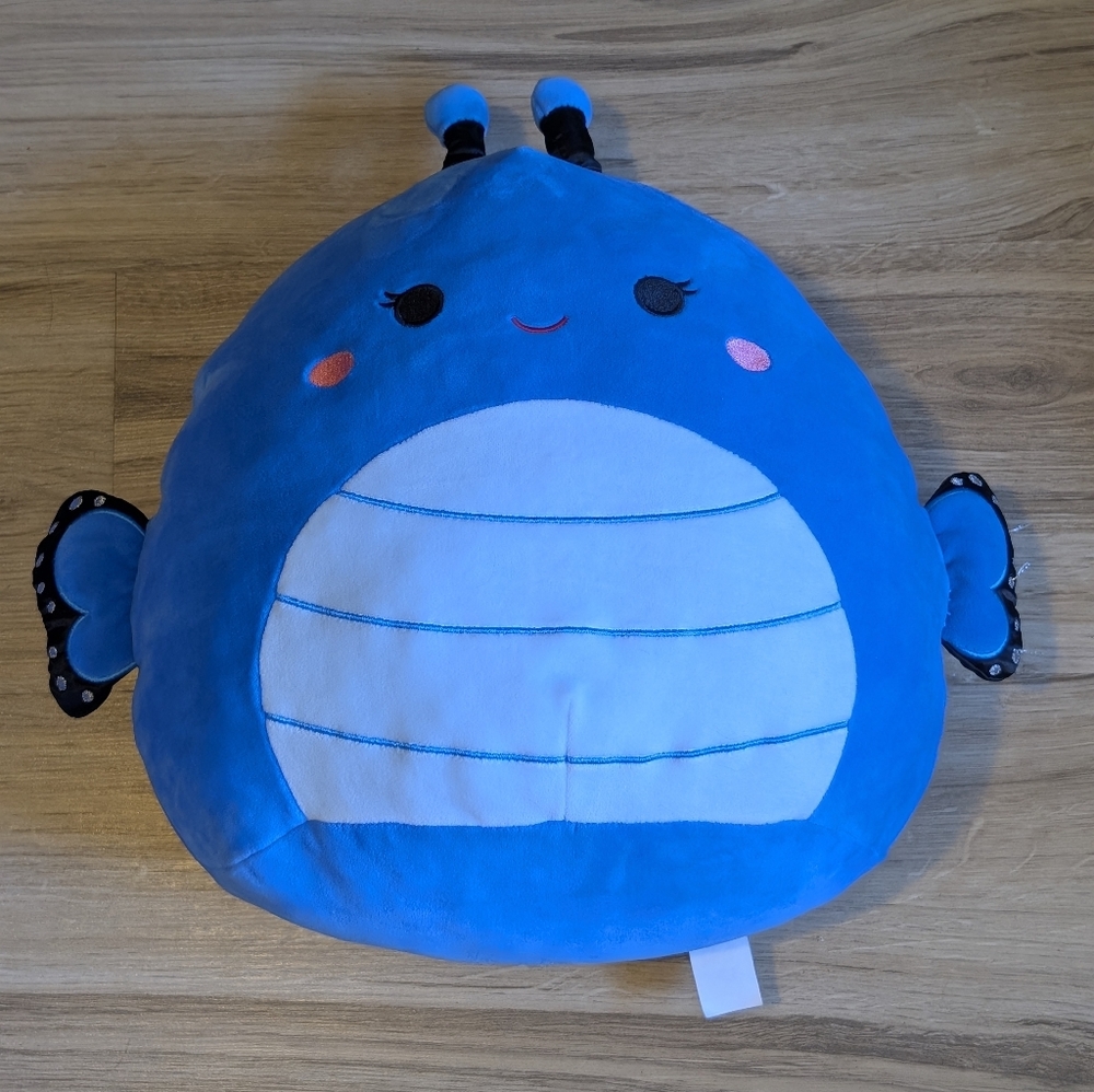 Squishmallow Waverly The Blue Butterfly